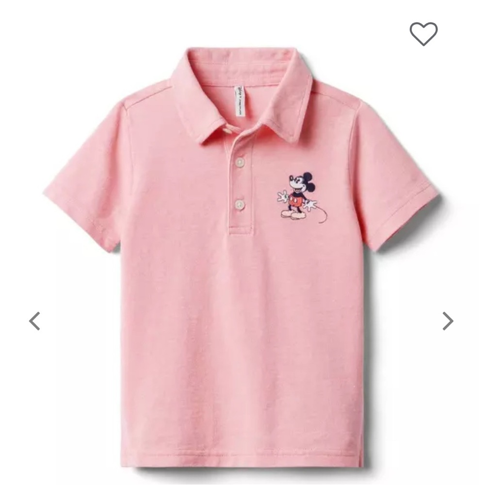 Janie and Jack Disney Mickey polo